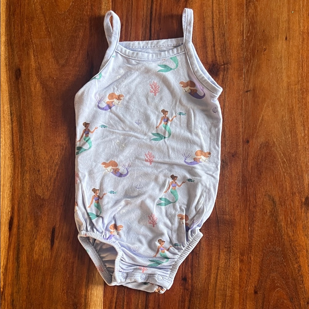 KYTE NB Mermaid Print Kids One Piece